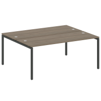 Metal System Quattro Р. ст. на П-образном м/к 40БП.РАС-СП-2.5 Акация/Антрацит металл 1800*1475*750 Metal System Quattro Р. ст. на П-образном м/к 40БП.РАС-СП-2.5 Акация/Антрацит металл 1800*1475*750