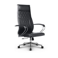 Кресло для руководителя Метта L 1c 44M/K_17834 Кожа перфорированная NewLeather – Черный Кресло для руководителя Метта L 1c 44M/K_17834 Кожа перфорированная NewLeather – Черный
