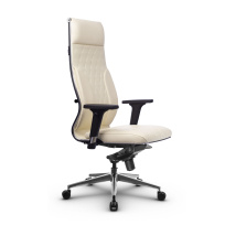 Кресло для руководителя Метта L 1m 44M/2D_17839_Кожа перфорированная NewLeather – Бежевый Кресло для руководителя Метта L 1m 44M/2D_17839_Кожа перфорированная NewLeather – Бежевый