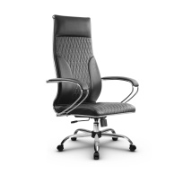 Кресло для руководителя Метта L 1c 44B/K_17833 Кожа перфорированная NewLeather – Черный Кресло для руководителя Метта L 1c 44B/K_17833 Кожа перфорированная NewLeather – Черный