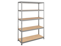 Стеллаж SBL 180KD/120×45/5 оцинкованный Стеллаж SBL 180KD/120×45/5 оцинкованный