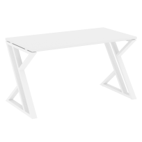 Loft Стол рабочий VR.L-SRZ-3.7 Тиквуд тёмный/Чёрный металл 1380×720×750