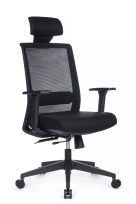 Кресло для руководителя RV Design Style 6215A Черный/Серый