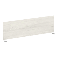 Metal System Экран для стола боковой Б.ЭКР-120 Акация/Белый металл 1200*348*18 Metal System Экран для стола боковой Б.ЭКР-120 Акация/Белый металл 1200*348*18