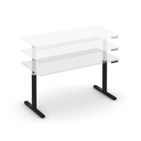 Move up Стол электроподъемный MV.SE-4.7 Тиквуд светлый/Антрацит металл 1580×720×720-1190 Move up Стол электроподъемный MV.SE-4.7 Тиквуд светлый/Антрацит металл 1580×720×720-1190