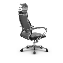 Кресло для руководителя Метта L 2c 44B/K_17834_Кожа перфорированная NewLeather - Черный_Кожа перфорированная NewLeather - Черный Кресло для руководителя Метта L 2c 44B/K_17834_Кожа перфорированная NewLeather - Черный_Кожа перфорированная NewLeather - Черный