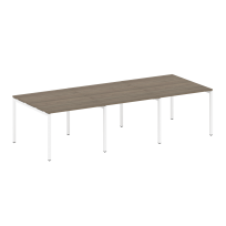 Metal System Quattro Перег. стол (3 столешницы) на П-оразном м/к 40БП.ПРГ-3.1 Акация/Антрацит металл 3000*1235*750 Metal System Quattro Перег. стол (3 столешницы) на П-оразном м/к 40БП.ПРГ-3.1 Акация/Антрацит металл 3000*1235*750