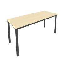 Slim Стол офисный на металлокаркасе С.СП-6.1 Белый/Антрацит металл 1580×600×750 Slim Стол офисный на металлокаркасе С.СП-6.1 Белый/Антрацит металл 1580×600×750