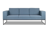 Диван офисный трехместный i-Rest Euroforma / Рогожка Bahama Plus / Голубой / 1978×800×750 Диван офисный трехместный i-Rest Euroforma / Рогожка Bahama Plus / Голубой / 1978×800×750