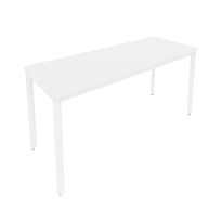 Slim Стол офисный на металлокаркасе С.СП-6.1 Белый/Антрацит металл 1580×600×750 Slim Стол офисный на металлокаркасе С.СП-6.1 Белый/Антрацит металл 1580×600×750