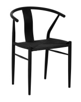 Стул обеденный Wishbone Style черный Стул обеденный Wishbone Style черный