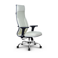 Кресло для руководителя Метта L 1m 46/2D_17833_Кожа перфорированная NewLeather - Темно-коричневый_Кожа перфорированная NewLeather - Темно-коричневый Кресло для руководителя Метта L 1m 46/2D_17833_Кожа перфорированная NewLeather - Темно-коричневый_Кожа перфорированная NewLeather - Темно-коричневый