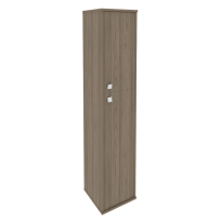 Style Шкаф высокий узкий правый Л.СУ-1.8 (R) Белый 412×410×1980