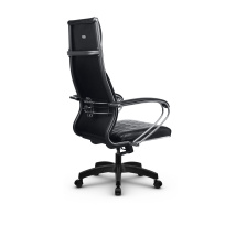 Кресло для руководителя Метта L 1c 44M/K_17831 Кожа перфорированная NewLeather – Черный Кресло для руководителя Метта L 1c 44M/K_17831 Кожа перфорированная NewLeather – Черный