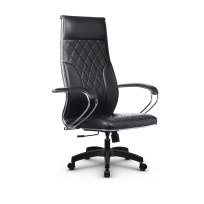 Кресло для руководителя Метта L 1c 44M/K_17831 Кожа перфорированная NewLeather – Черный Кресло для руководителя Метта L 1c 44M/K_17831 Кожа перфорированная NewLeather – Черный