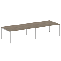 Metal System Quattro Перег. стол (2 столешницы) на П-образном м/к 40БП.ПРГ-2.5 Акация/Антрацит металл 3600*1235*750 Metal System Quattro Перег. стол (2 столешницы) на П-образном м/к 40БП.ПРГ-2.5 Акация/Антрацит металл 3600*1235*750