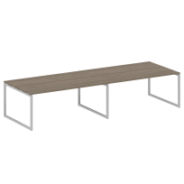 Metal System Quattro Перег. стол (2 столешницы) на О-образном м/к 40БО.ПРГ-2.5 Акация/Антрацит металл 3600*1235*750 Metal System Quattro Перег. стол (2 столешницы) на О-образном м/к 40БО.ПРГ-2.5 Акация/Антрацит металл 3600*1235*750