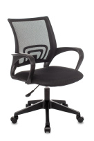 Кресло офисное TopChairs ST-Basic сетка/ткань черный Кресло офисное TopChairs ST-Basic сетка/ткань черный