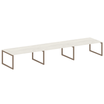 Metal System Quattro Перег. стол (3 столешницы) на О-оразном м/к 50БО.ПРГ-3.5 Акация/Антрацит металл 5400*1235*750 Metal System Quattro Перег. стол (3 столешницы) на О-оразном м/к 50БО.ПРГ-3.5 Акация/Антрацит металл 5400*1235*750