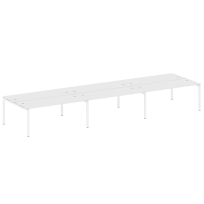 Metal System Quattro Р. ст. на 6 раб. места на П-образном м/к 50БП.СМ-6.5 Акация/Антрацит металл 5400*1475*750 Metal System Quattro Р. ст. на 6 раб. места на П-образном м/к 50БП.СМ-6.5 Акация/Антрацит металл 5400*1475*750
