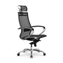 Кресло для руководителя Samurai S-2.05 Infinity Easy Clean черный плюс