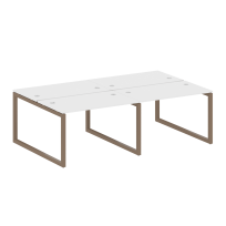 Metal System Quattro Р. ст. на 4 раб. места на О-образном м/к 50БО.СМ-4.2 Акация/Антрацит металл 2400*1475*750 Metal System Quattro Р. ст. на 4 раб. места на О-образном м/к 50БО.СМ-4.2 Акация/Антрацит металл 2400*1475*750