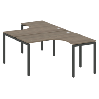 Metal System Quattro Р. ст. криволинейная на П-образном м/к 40БП.РАС-СА-2.3 Акация/Антрацит металл 1400*2435*750 Metal System Quattro Р. ст. криволинейная на П-образном м/к 40БП.РАС-СА-2.3 Акация/Антрацит металл 1400*2435*750