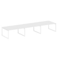 Metal System Quattro Перег. стол (3 столешницы) на О-оразном м/к 50БО.ПРГ-3.4 Акация/Антрацит металл 4800*1235*750 Metal System Quattro Перег. стол (3 столешницы) на О-оразном м/к 50БО.ПРГ-3.4 Акация/Антрацит металл 4800*1235*750