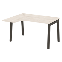 Onix Wood Стол эргономичный левый OW.SA-3 (L) Белый бриллиант/Дуб светлый/Белый металл 1380*1180*750 (800/460) Onix Wood Стол эргономичный левый OW.SA-3 (L) Белый бриллиант/Дуб светлый/Белый металл 1380*1180*750 (800/460)