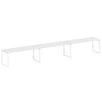 Metal System Quattro Р. ст. на 3 раб. места на О-образном м/к 50БО.СМ-3.5 Акация/Антрацит металл 5400*720*750 Metal System Quattro Р. ст. на 3 раб. места на О-образном м/к 50БО.СМ-3.5 Акация/Антрацит металл 5400*720*750