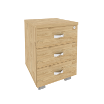 Onix Тумба мобильная O.TM-3 Тиквуд светлый 432*460*611 Onix Тумба мобильная O.TM-3 Тиквуд светлый 432*460*611