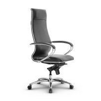 Кресло для руководителя Метта L 1m 42/K_17838_Кожа перфорированная NewLeather – Черный Кресло для руководителя Метта L 1m 42/K_17838_Кожа перфорированная NewLeather – Черный