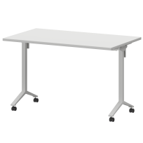 Стол мобильный складной Моби МБ25-120.70 Таксония/Белый Стол мобильный складной Моби МБ25-120.70 Таксония/Белый