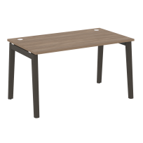 Onix Wood Стол офисный OW.SP-3.8 Дуб мали/Дуб светлый/Белый металл 1380×800×750 Onix Wood Стол офисный OW.SP-3.8 Дуб мали/Дуб светлый/Белый металл 1380×800×750