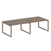 Metal System Quattro Перег. стол (2 столешницы) на О-образном м/к 50БО.ПРГ-2.3 Акация/Антрацит металл 2800*1235*750 Metal System Quattro Перег. стол (2 столешницы) на О-образном м/к 50БО.ПРГ-2.3 Акация/Антрацит металл 2800*1235*750