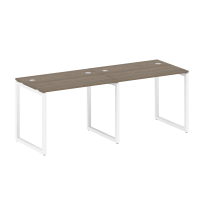 Metal System Quattro Р. ст. на 2 раб. места на О-образном м/к 40БО.СМ-2.1 Акация/Антрацит металл 2000*720*750 Metal System Quattro Р. ст. на 2 раб. места на О-образном м/к 40БО.СМ-2.1 Акация/Антрацит металл 2000*720*750