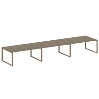 Metal System Перег. стол (3 столешницы) на О-оразном м/к БО.ПРГ-3.5 Акация/Антрацит металл 5400*1235*750 Metal System Перег. стол (3 столешницы) на О-оразном м/к БО.ПРГ-3.5 Акация/Антрацит металл 5400*1235*750