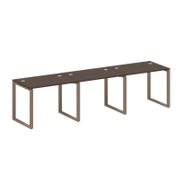 Metal System Р. ст. на 3 раб. места на О-образном м/к БО.СМ-3.1 Акация/Антрацит металл 3000*720*750 Metal System Р. ст. на 3 раб. места на О-образном м/к БО.СМ-3.1 Акация/Антрацит металл 3000*720*750