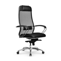 Кресло для руководителя Samurai SL-1.04 Infinity Easy Clean Черный плюс