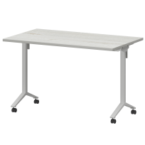 Стол мобильный складной Моби МБ25-120.70 Таксония/Белый Стол мобильный складной Моби МБ25-120.70 Таксония/Белый
