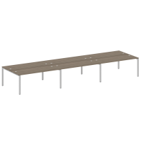 Metal System Р. ст. на 6 раб. места на П-образном м/к БП.СМ-6.5 Акация/Антрацит металл 5400*1475*750 Metal System Р. ст. на 6 раб. места на П-образном м/к БП.СМ-6.5 Акация/Антрацит металл 5400*1475*750