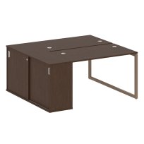 Metal System Quattro Р. ст. с шкафом-купе на О-образном м/к 40БО.РС-СШК-1.2 Т Акация/Антрацит металл 1610*1475*750 Metal System Quattro Р. ст. с шкафом-купе на О-образном м/к 40БО.РС-СШК-1.2 Т Акация/Антрацит металл 1610*1475*750