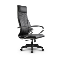 Кресло для руководителя Метта L 1c 44B/K_17831 Кожа перфорированная NewLeather – Черный Кресло для руководителя Метта L 1c 44B/K_17831 Кожа перфорированная NewLeather – Черный