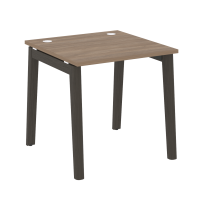 Onix Wood Стол офисный OW.SP-0.8 Дуб мали/Дуб светлый/Белый металл 780×800×750 Onix Wood Стол офисный OW.SP-0.8 Дуб мали/Дуб светлый/Белый металл 780×800×750