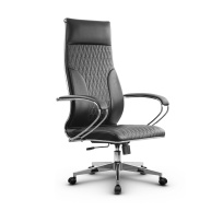 Кресло для руководителя Метта L 1c 44B/K_17834 Кожа перфорированная NewLeather – Черный Кресло для руководителя Метта L 1c 44B/K_17834 Кожа перфорированная NewLeather – Черный