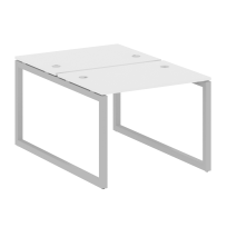 Metal System Quattro Р. ст. с тумбой на О-образном м/к 50БО.РС-СТП-1.1 Акация/Антрацит металл 1412*720*750
