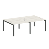 Metal System Quattro Р. ст. на 4 раб. места на П-образном м/к 50БП.СМ-4.2 Акация/Антрацит металл 2400*1475*750 Metal System Quattro Р. ст. на 4 раб. места на П-образном м/к 50БП.СМ-4.2 Акация/Антрацит металл 2400*1475*750