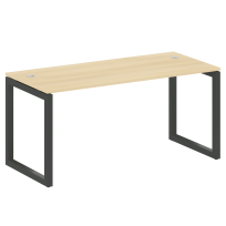 Metal System Quattro Стол офисный на О-образном м/к 50БО.СП-4 Вяз/Мокко металл 1600×720×750 Metal System Quattro Стол офисный на О-образном м/к 50БО.СП-4 Вяз/Мокко металл 1600×720×750