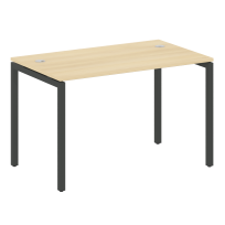Metal System Quattro Стол офисный на П-образном м/к 40БП.СП-2 Вяз/Мокко металл 1200×720×750 Metal System Quattro Стол офисный на П-образном м/к 40БП.СП-2 Вяз/Мокко металл 1200×720×750
