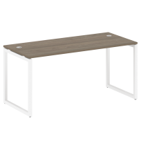 Metal System Quattro Стол офисный на О-образном м/к 40БО.СП-4 Вяз/Мокко металл 1600×720×750 Metal System Quattro Стол офисный на О-образном м/к 40БО.СП-4 Вяз/Мокко металл 1600×720×750